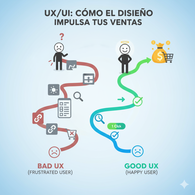 Cómo el Diseño UXUI Potencia las Ventas de tu PYME Online