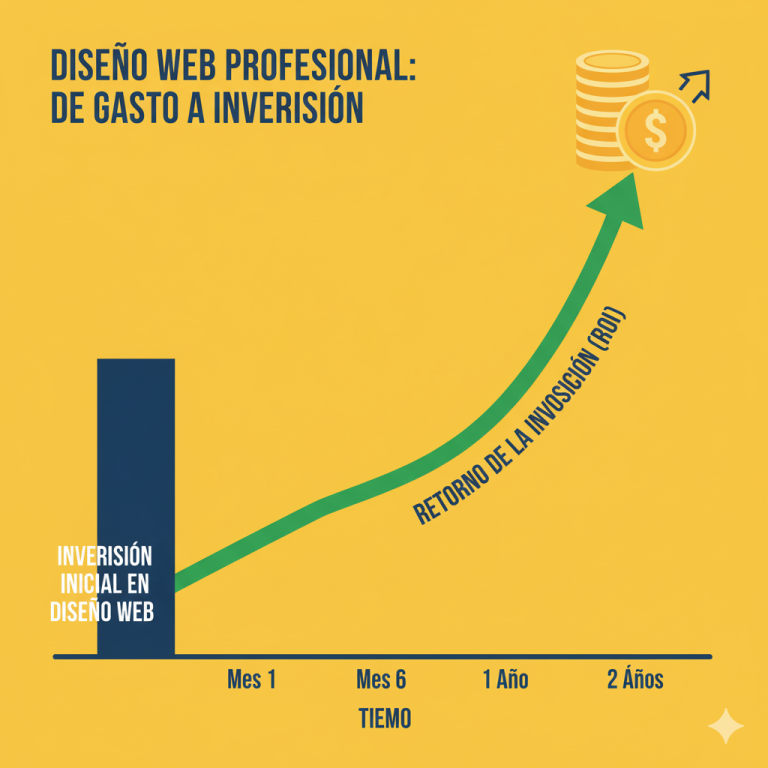 Diseño Web Profesional para PYMES ¿Cuánto Invertir y Cuál es el ROI Real