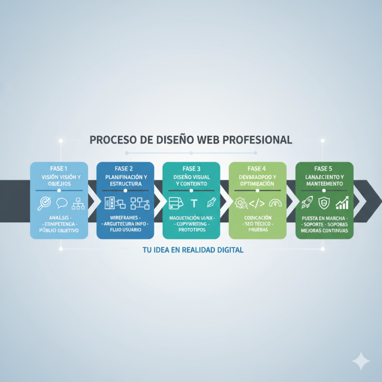 Transforma tu Idea en Realidad Digital El Proceso de Diseño Web para tu PYME